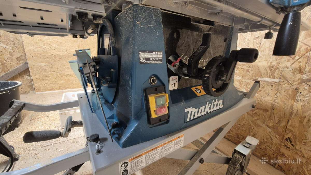 Pjovimo staklės Makita Mlt100n - nuotraukos Nr. 3