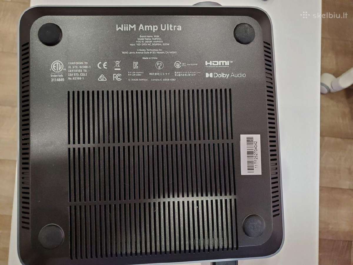 Wiim Amp Ultra Space Grey - nuotraukos Nr. 5