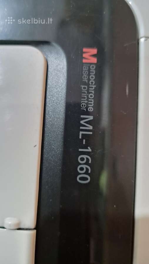 Spausdintuvas Samsung Ml-1660 - nuotraukos Nr. 2