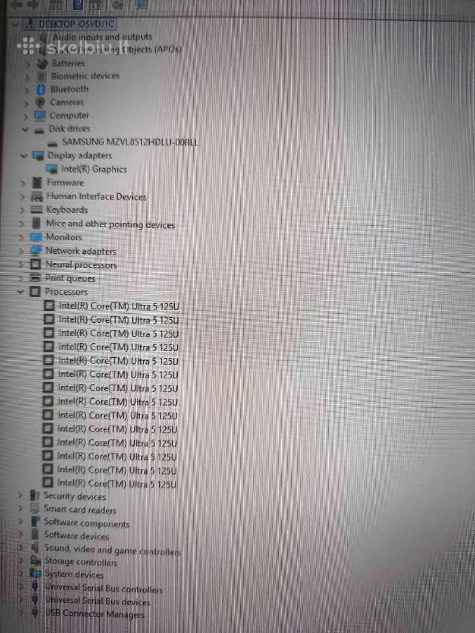 L13 Gen 5 13.3 Fhd+ Ultra 125u 16/512gb 2027-10-28 - nuotraukos Nr. 5