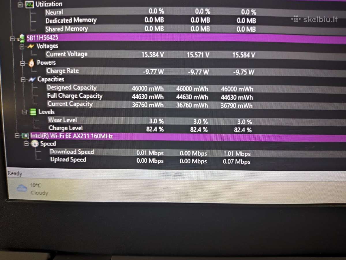 L13 Gen 5 13.3 Fhd+ Ultra 125u 16/512gb 2027-10-28 - nuotraukos Nr. 7