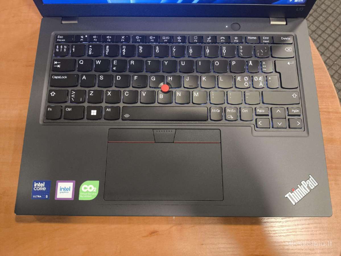L13 Gen 5 13.3 Fhd+ Ultra 125u 16/512gb 2027-10-28 - nuotraukos Nr. 2