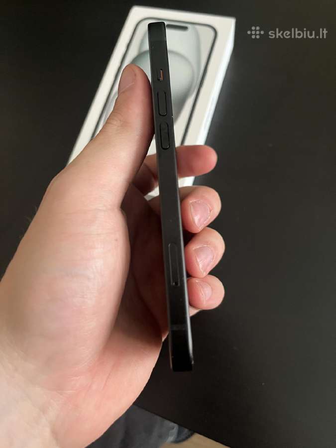 iPhone 15 Black - nuotraukos Nr. 3