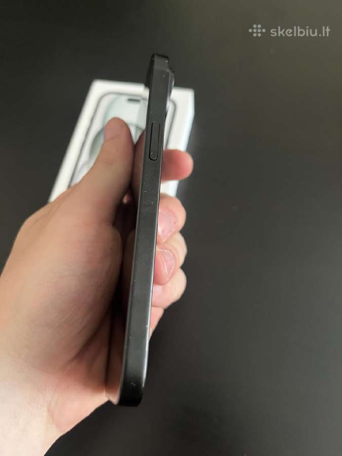 iPhone 15 Black - nuotraukos Nr. 5