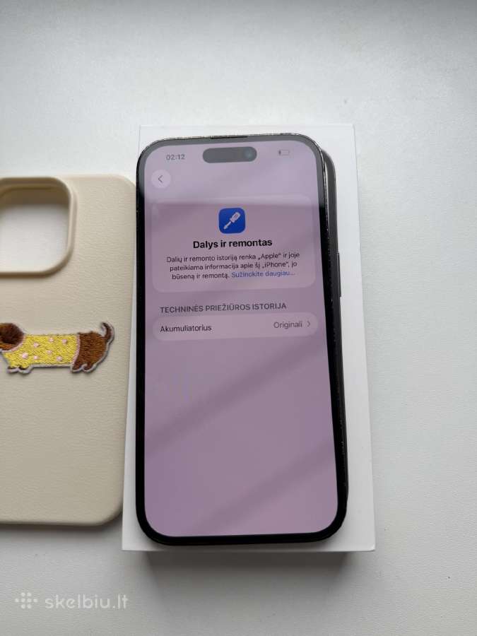 iPhone 14 Pro 256gb Black esim - nuotraukos Nr. 5