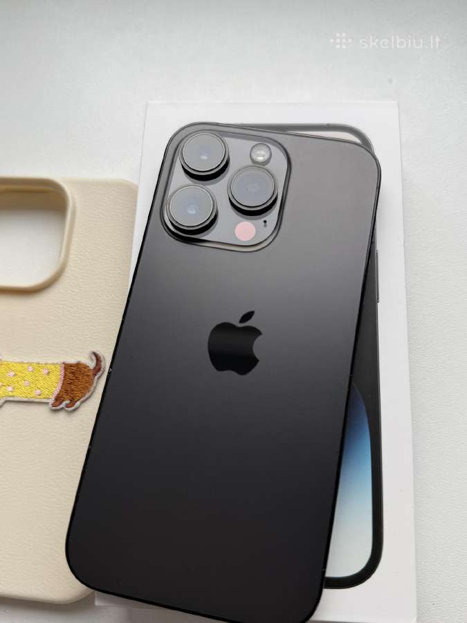 iPhone 14 Pro 256gb Black esim - nuotraukos Nr. 7