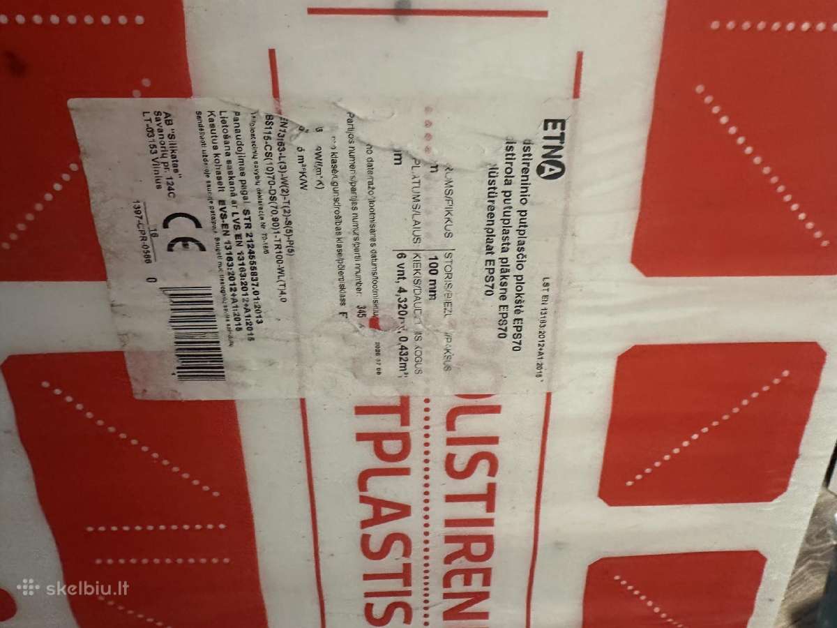 10 cm putplasčio likutis - nuotraukos Nr. 2