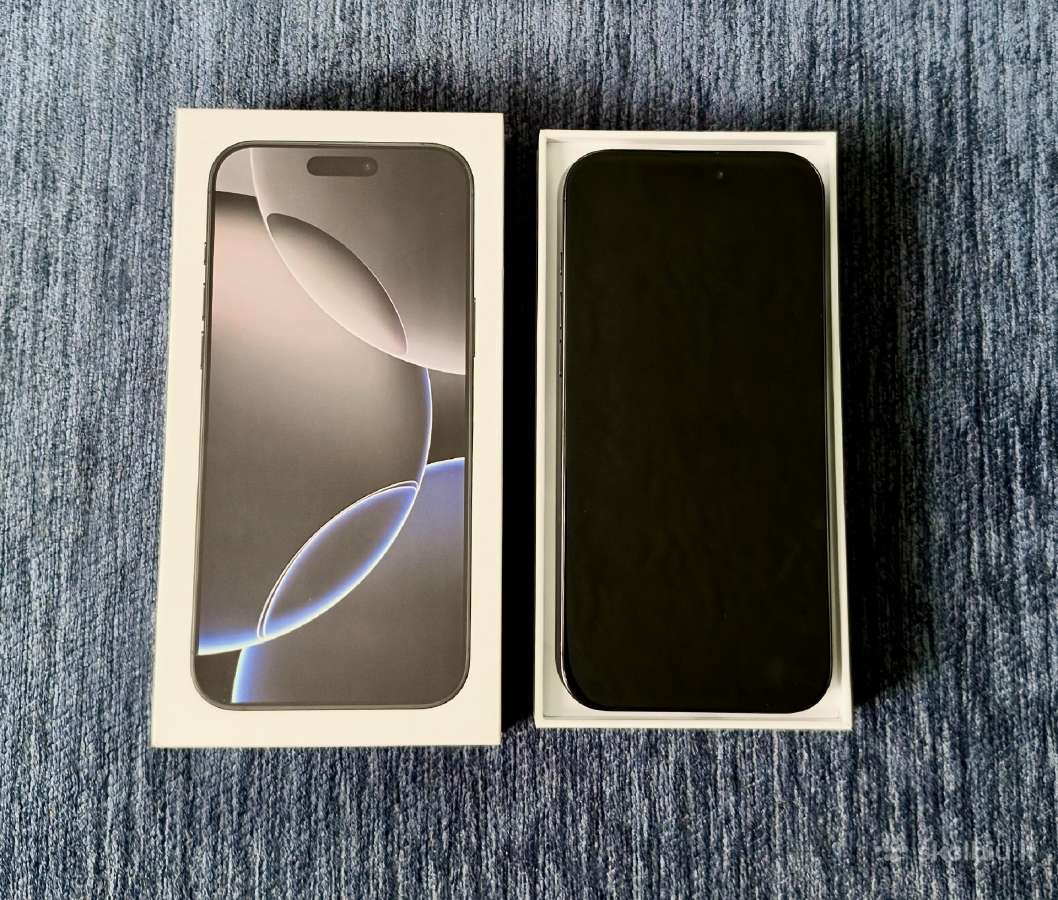 iPhone 16 Pro Max 256gb Titanium Black - nuotraukos Nr. 2
