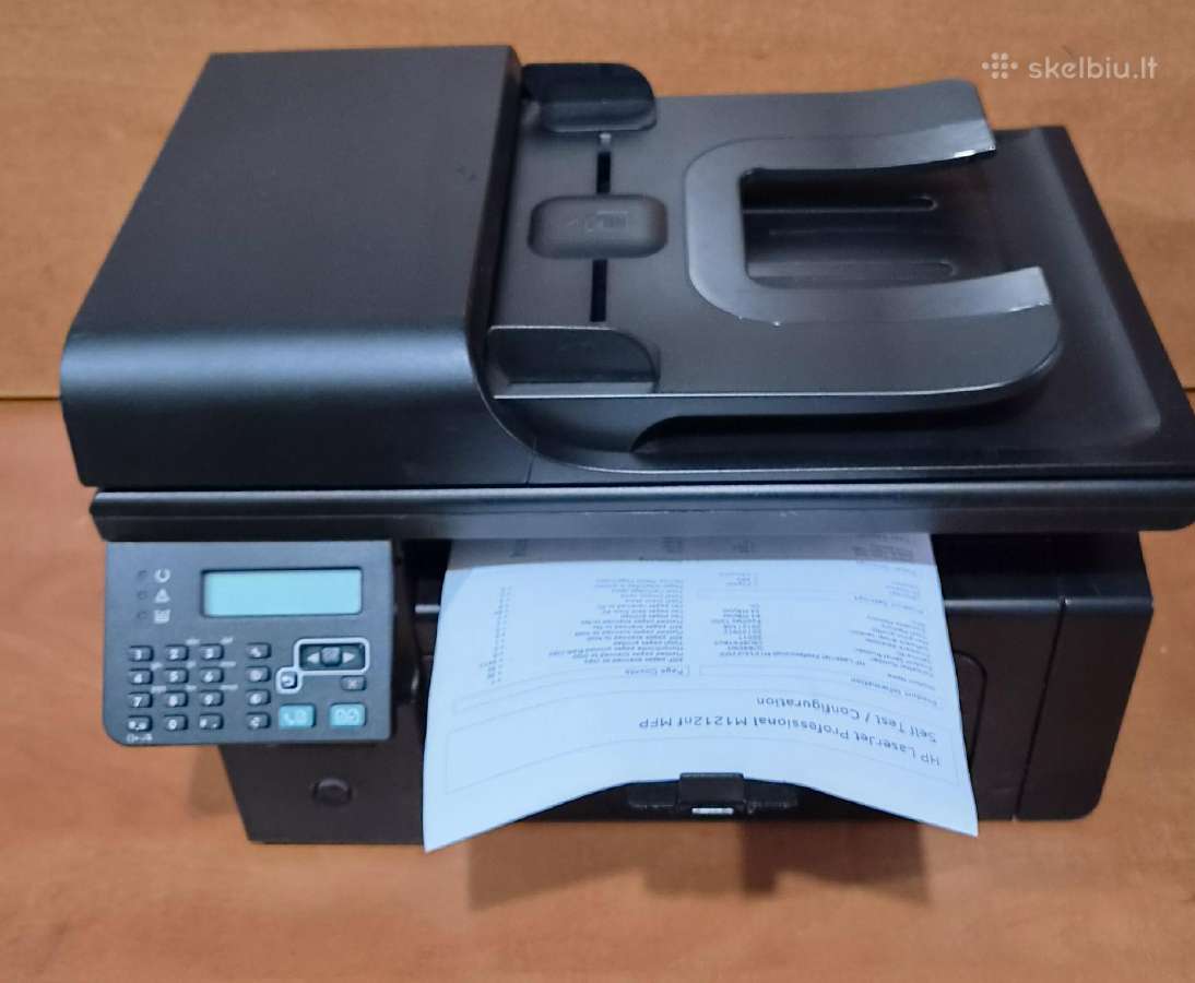 Daugiafunkcinis lazerinis „4-in-1“ Hp M1212nf Mfp - nuotraukos Nr. 4
