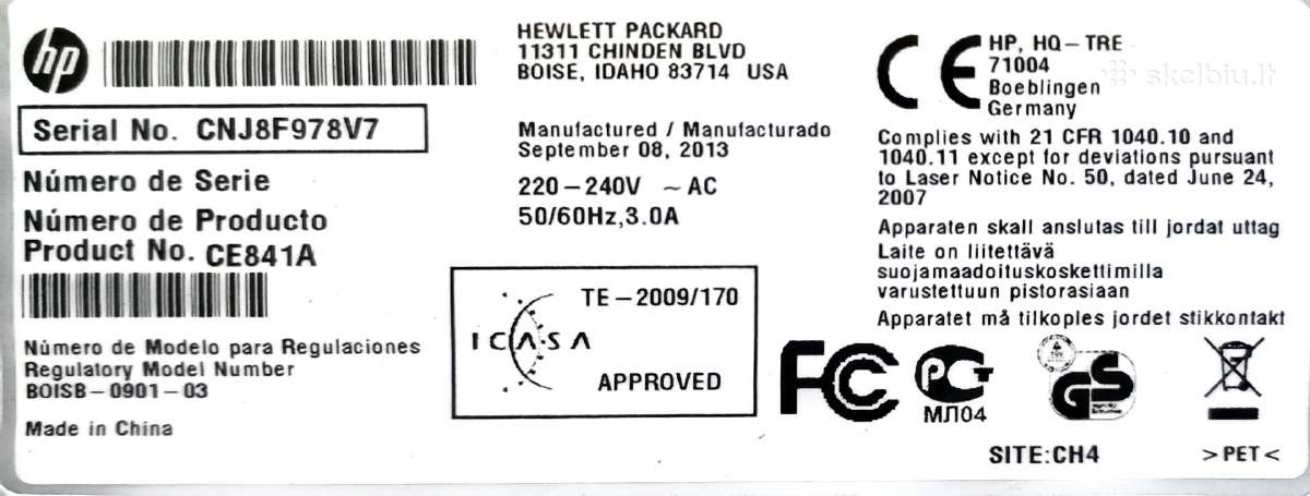 Daugiafunkcinis lazerinis „4-in-1“ Hp M1212nf Mfp - nuotraukos Nr. 6