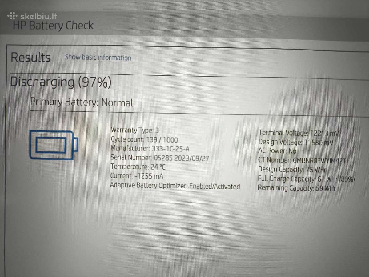 Elite 16" Ts Ryzen 7 7840u 32/256gb 24 Mėn garanti - nuotraukos Nr. 6