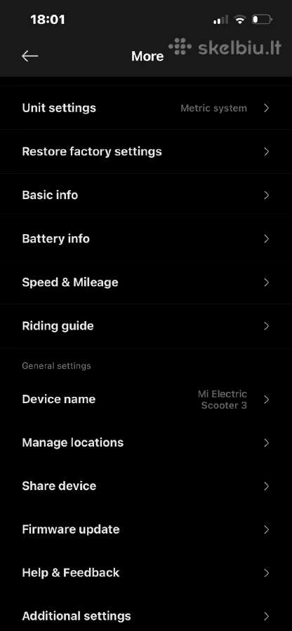 Parduodu elektrinį paspirtuką Xiaomi Mi 3 - nuotraukos Nr. 10