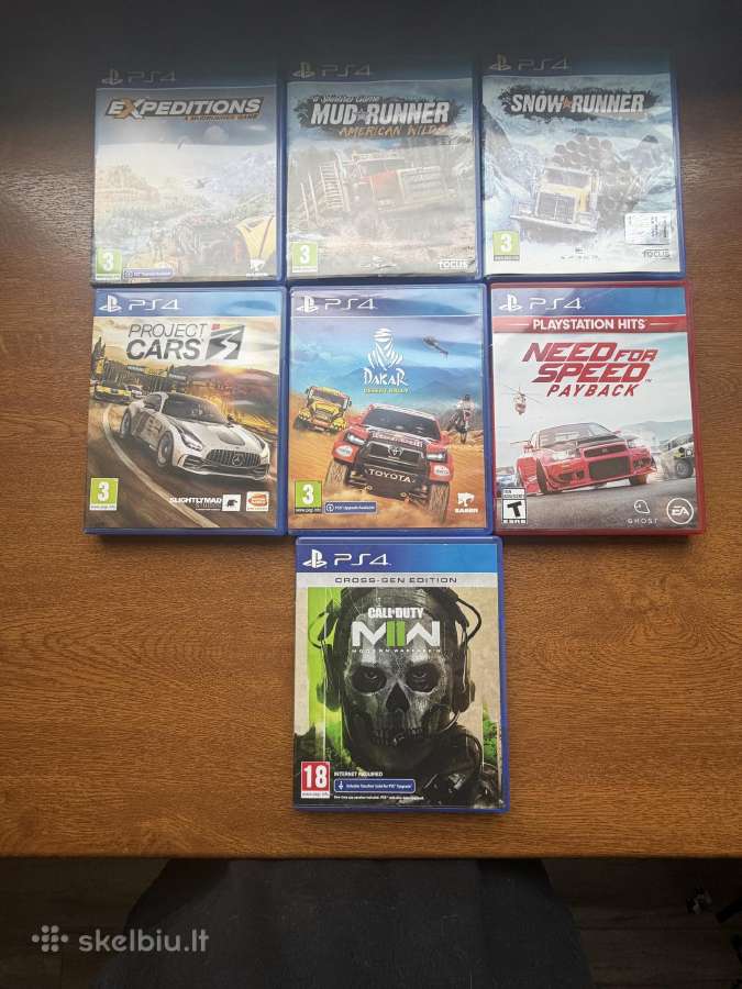 Playstation 4 žaidimų diskai - nuotraukos Nr. 20