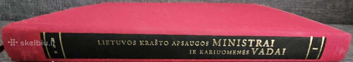 Knyga ''Lka Ministrai ir Kariuomenės Vadai'' - nuotraukos Nr. 2
