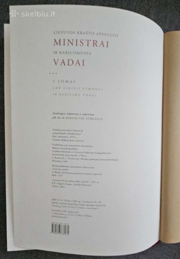 Knyga ''Lka Ministrai ir Kariuomenės Vadai'' - nuotraukos Nr. 4