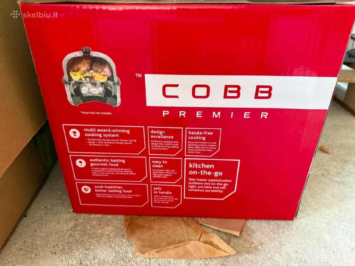 Cobb Premier Gas – nešiojamas dujinis grilius - nuotraukos Nr. 4