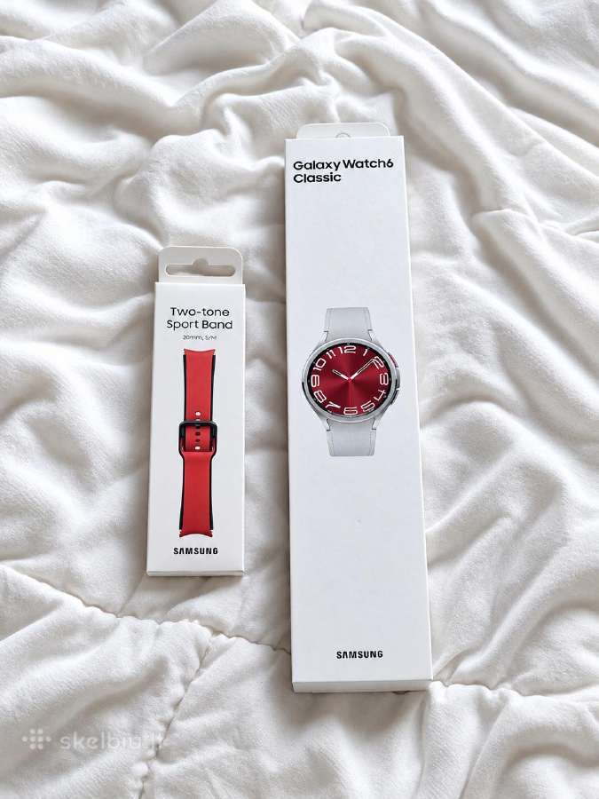 Samsung Galaxy Watch6 Classic 43 mm Lte + dovana - nuotraukos Nr. 2