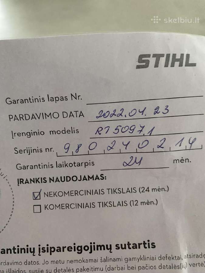 Žoliapjove traktoriukas - nuotraukos Nr. 6