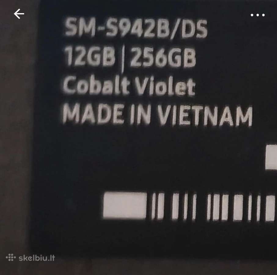 Samsung s26 12ram/256gb kaii naujas - nuotraukos Nr. 2