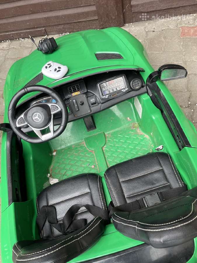 Mersedes benz amg gtr dvivietis su pultu 4x4 - nuotraukos Nr. 9