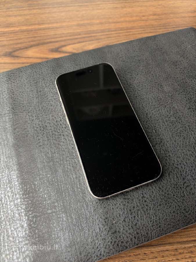 iPhone 15 Pro 128gb Natural Titanium - nuotraukos Nr. 3