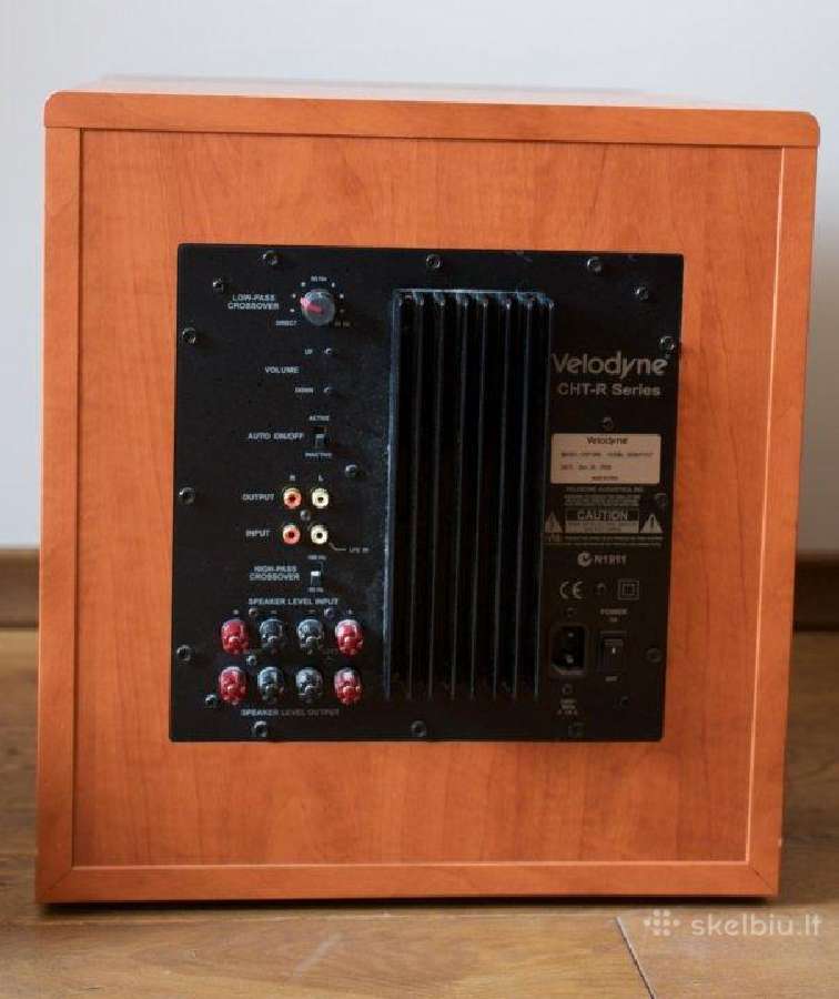 Velodyne Cht-10rc subas - nuotraukos Nr. 2