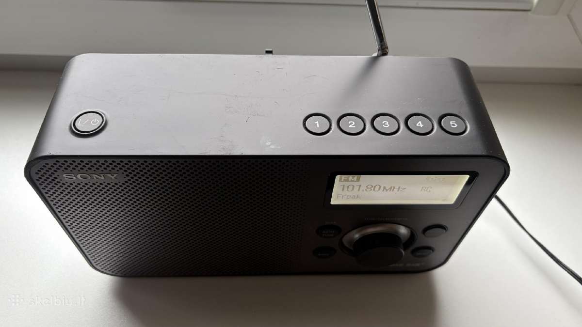 Sony Dab:fm radijas - nuotraukos Nr. 2