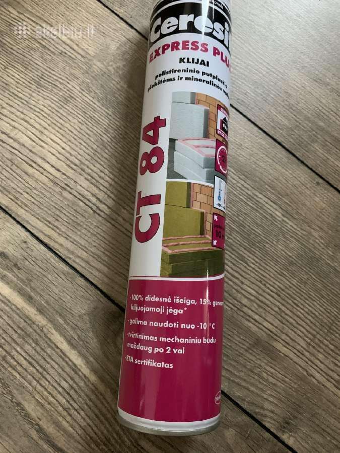 Ceresit Klijai izol. Ct84 polistirolui 850ml - nuotraukos Nr. 3