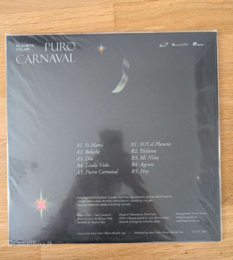 Planeta Polar - Puro Carnaval Lp vinilas - nuotraukos Nr. 2