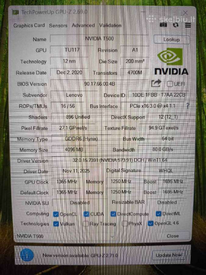 P15s 15.6 Fhd Ips i5-1135g7 16/512gb UK Kb 10% - nuotraukos Nr. 6