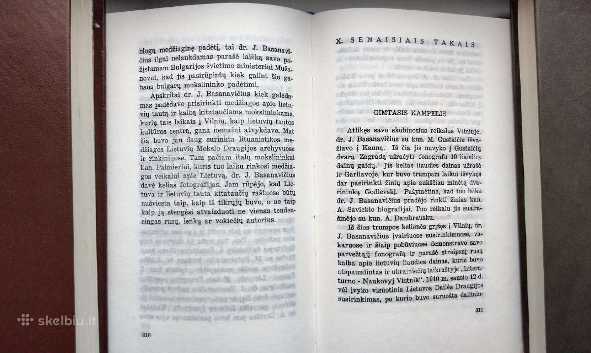 A. Nezabitauskis. Jonas Basanavičius. 1990 m. leid - nuotraukos Nr. 10