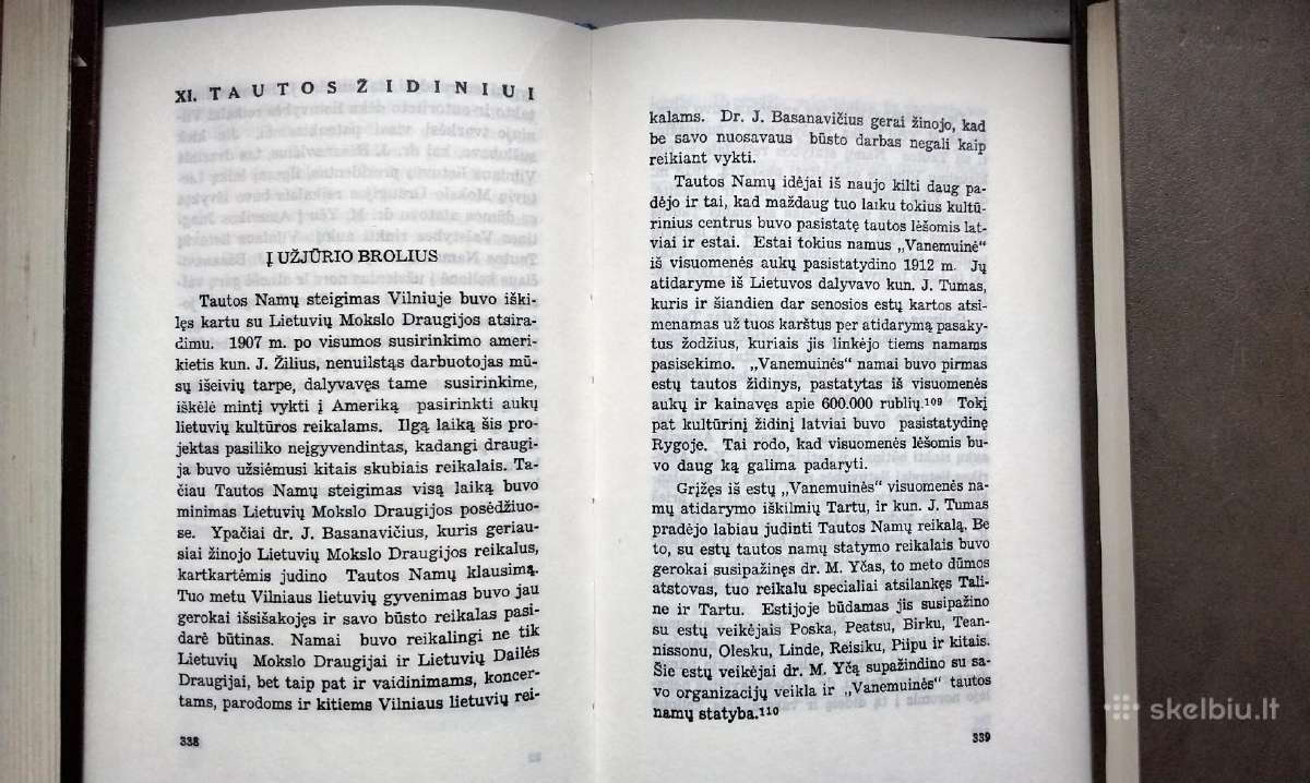 A. Nezabitauskis. Jonas Basanavičius. 1990 m. leid - nuotraukos Nr. 12