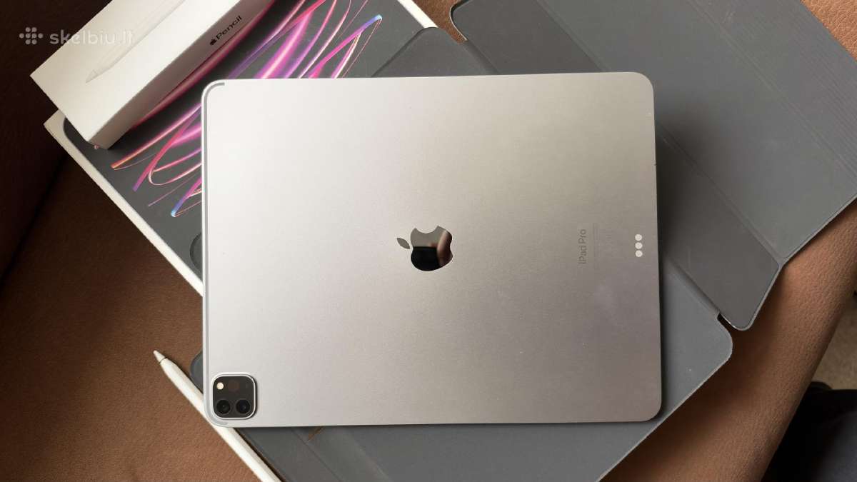 iPad Pro 12.9 M2 (2022) 128gb + Apple Pencil 2 - nuotraukos Nr. 2