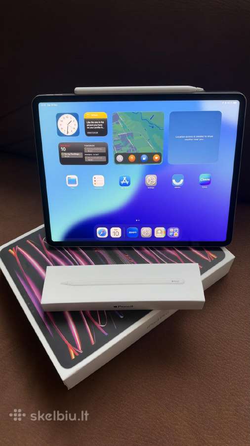 iPad Pro 12.9 M2 (2022) 128gb + Apple Pencil 2 - nuotraukos Nr. 4