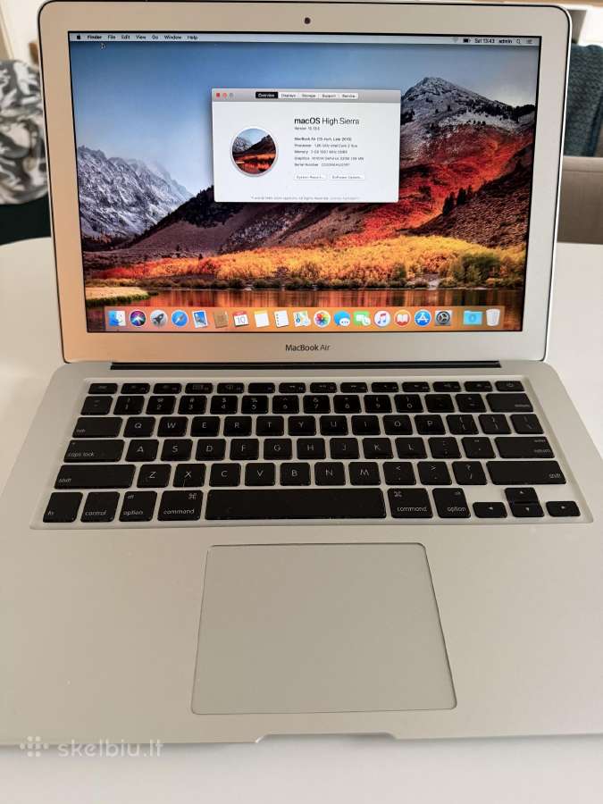 Macbookair 2010 13 - nuotraukos Nr. 2