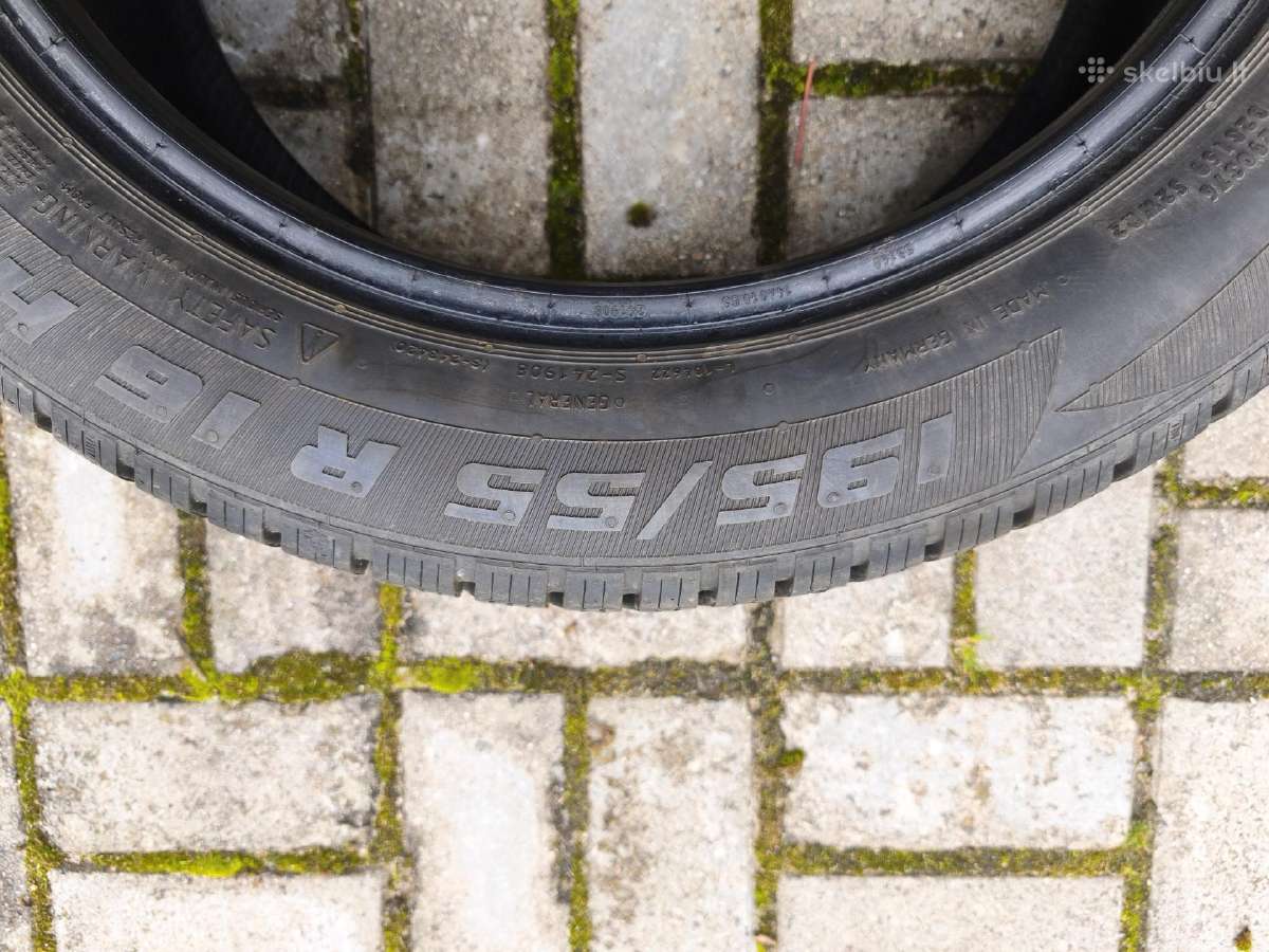 Žieminės padangos R16 55 195 - nuotraukos Nr. 2