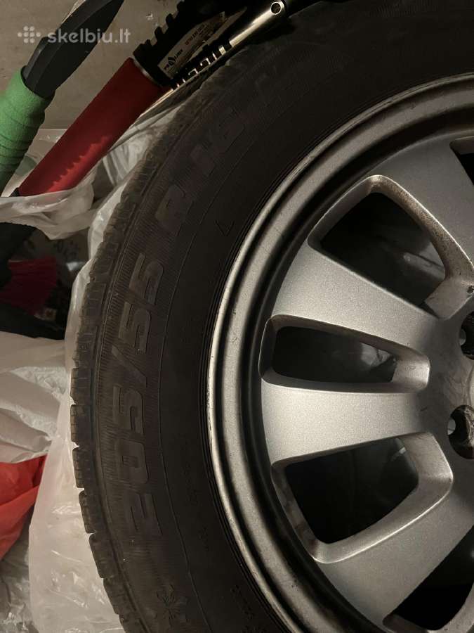 Opel ratlankiai su padangomis R16 - nuotraukos Nr. 4
