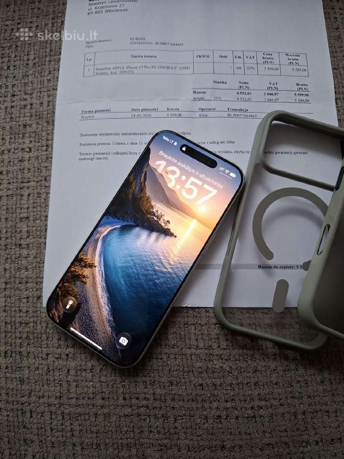 Idealios bukles iPhone 17 pro su garantija - nuotraukos Nr. 3