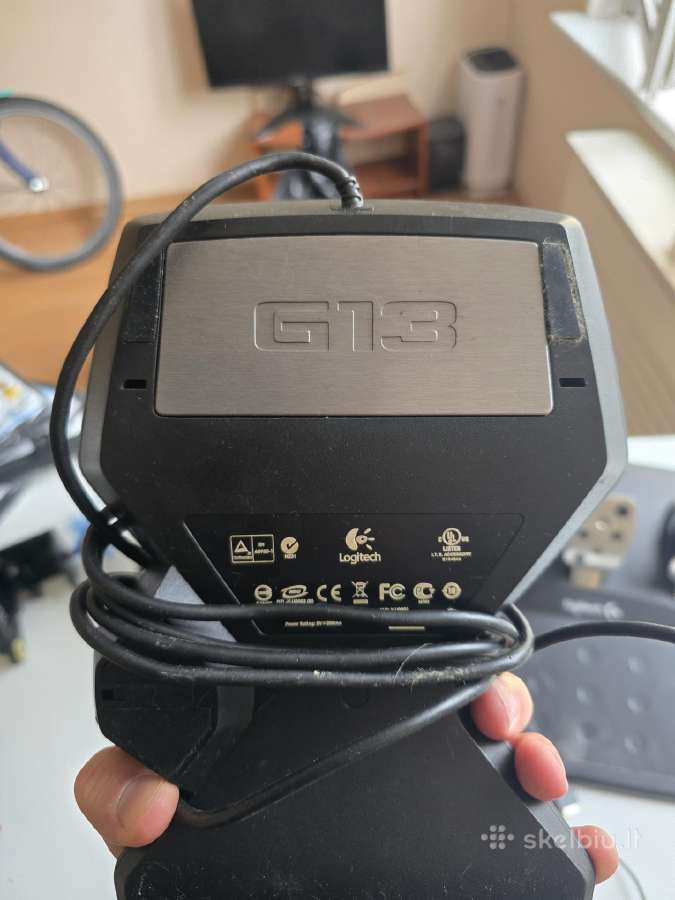 Logitech G920 žaidimų vairas su pedalais - nuotraukos Nr. 3