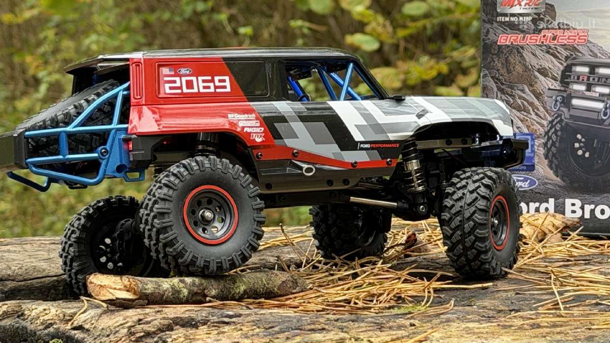 Mjx H18p – 4wd Brushless RC Crawler visureigis - nuotraukos Nr. 4