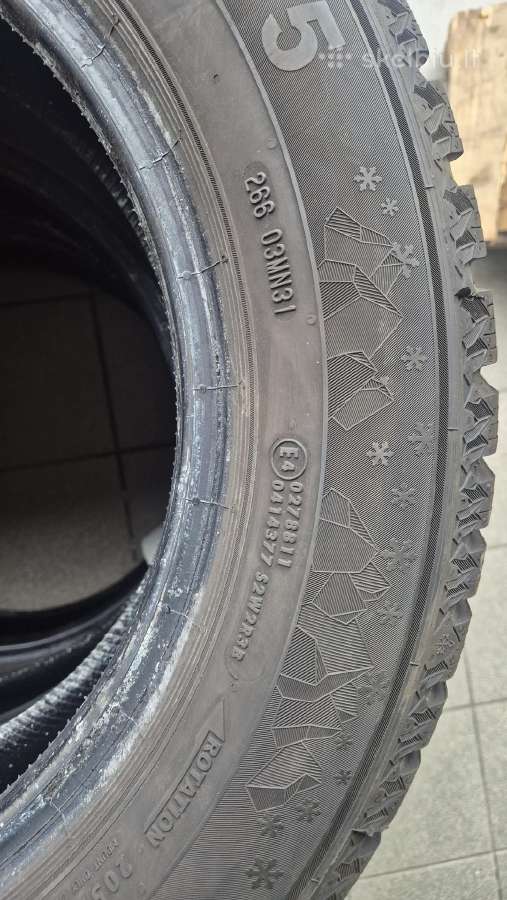 Keturios žieminės 205/60 R16 Semperit - nuotraukos Nr. 7