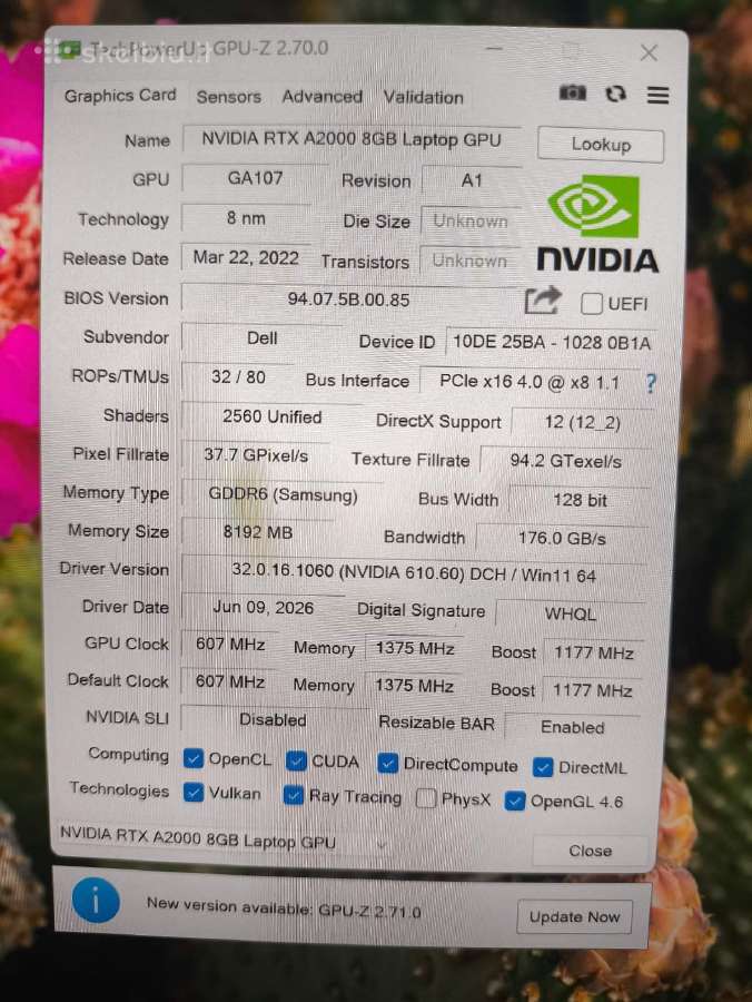 Precision 5570 15.6 i9-12900h 32gb 1tb Rtx A2000 8 - nuotraukos Nr. 6