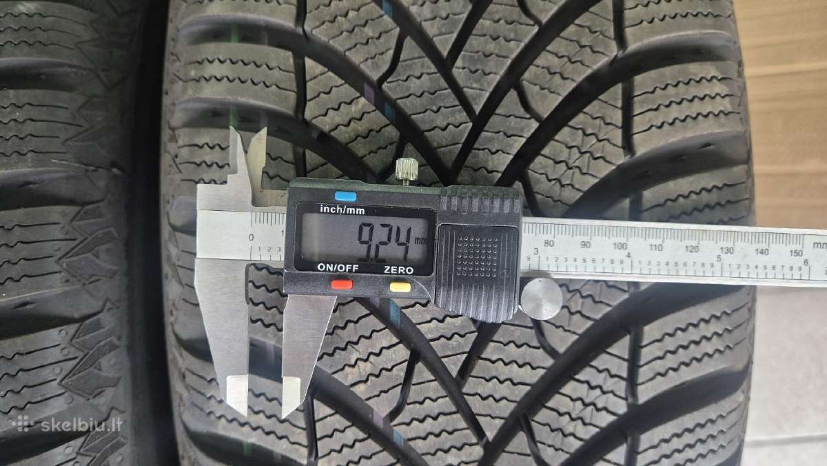 Keturios žieminės 205/60 R16 Semperit - nuotraukos Nr. 2
