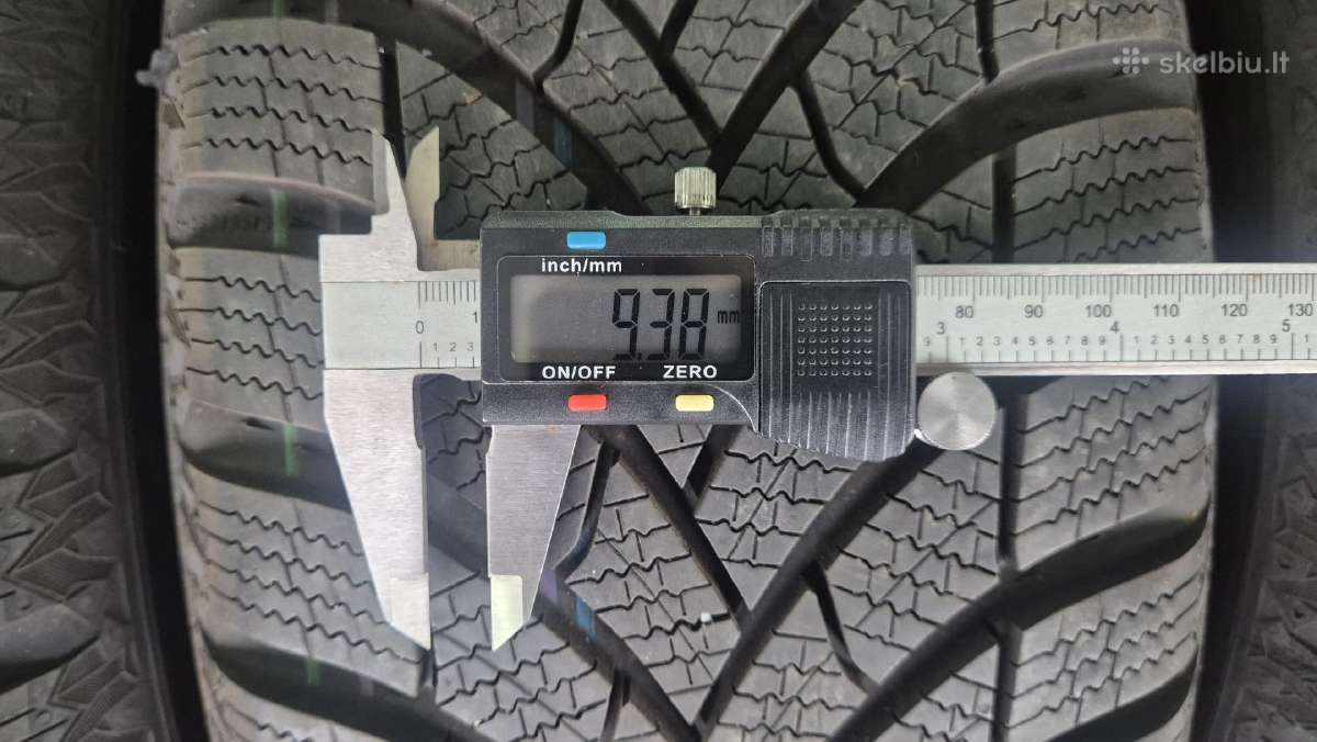 Keturios žieminės 205/60 R16 Semperit - nuotraukos Nr. 3