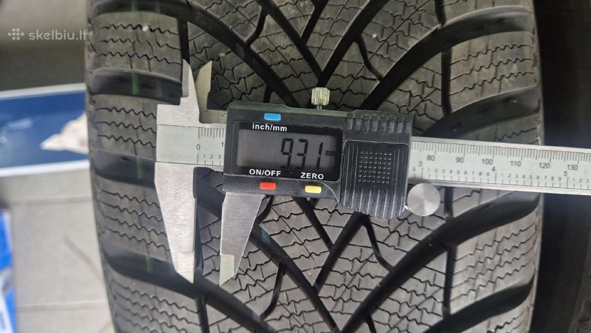 Keturios žieminės 205/60 R16 Semperit - nuotraukos Nr. 5