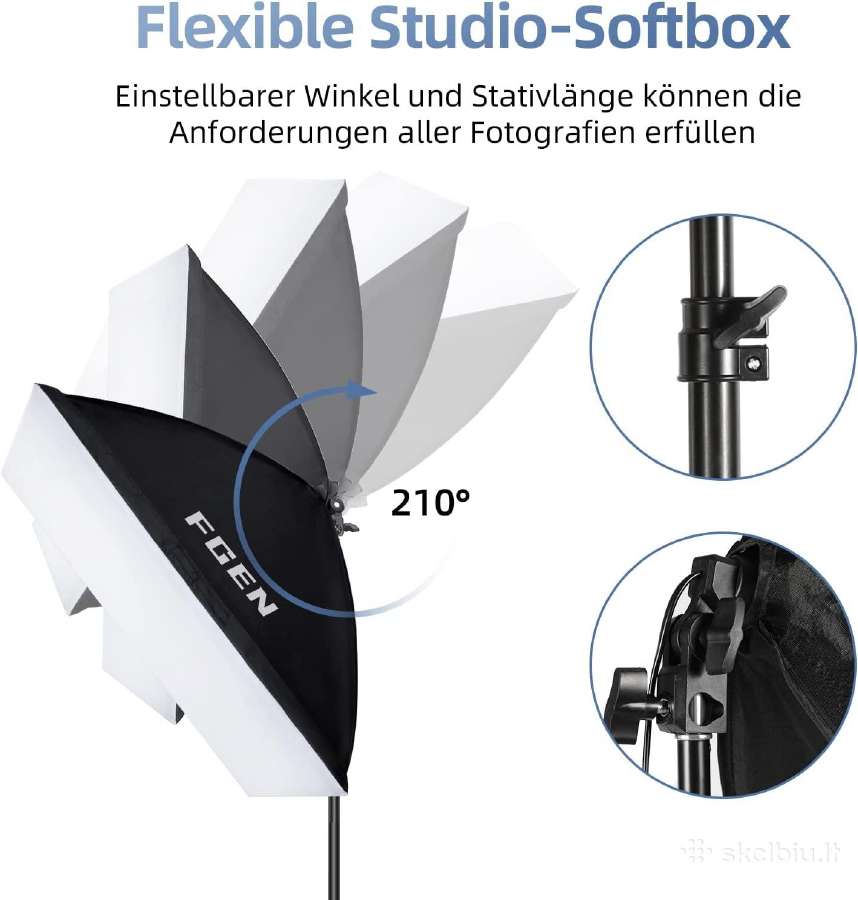 Fgen softbox apšvietimas fotografijai, YT, Tiktok - nuotraukos Nr. 8