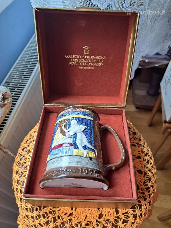 Royal Doulton vintage bokalas 1975 metų - nuotraukos Nr. 5