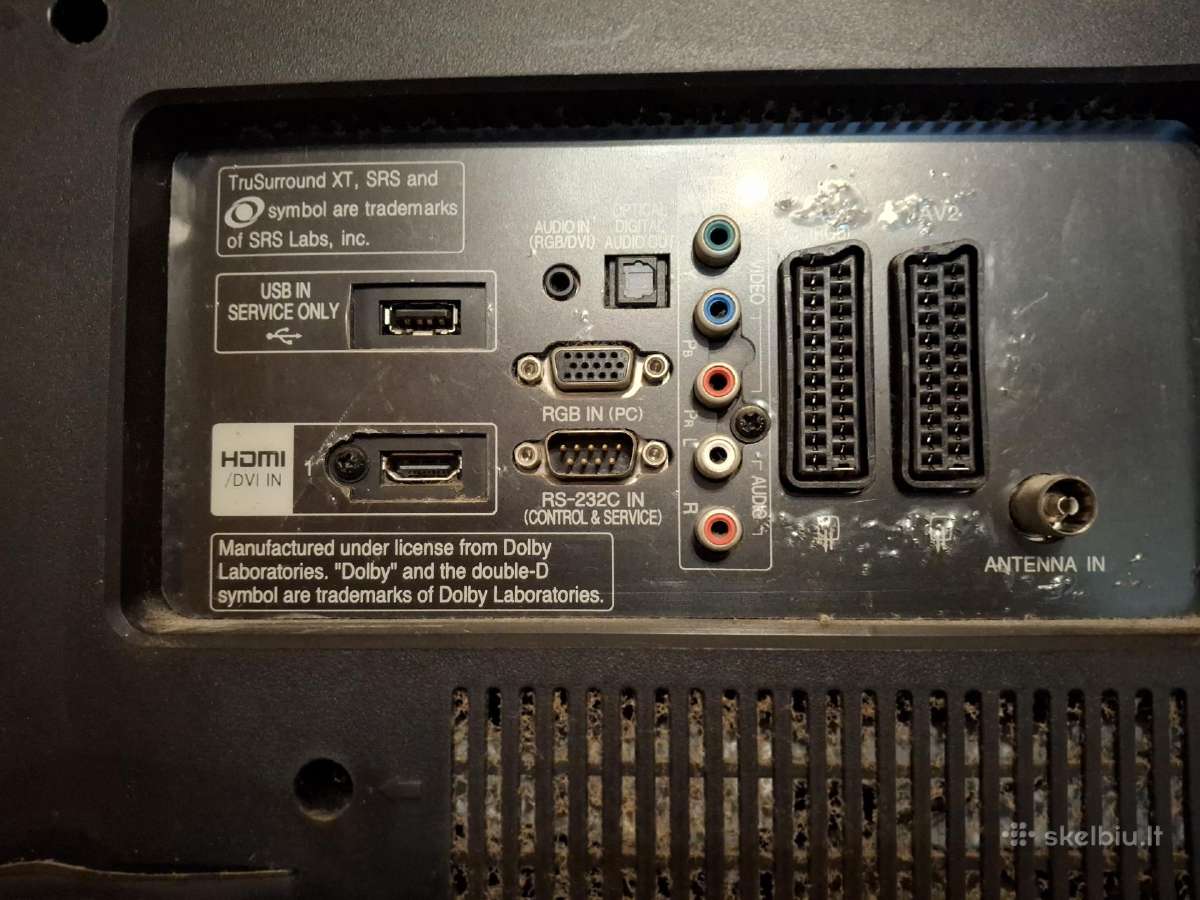 Puikus *LG* LCD televizorius 32col.82cm. - nuotraukos Nr. 8