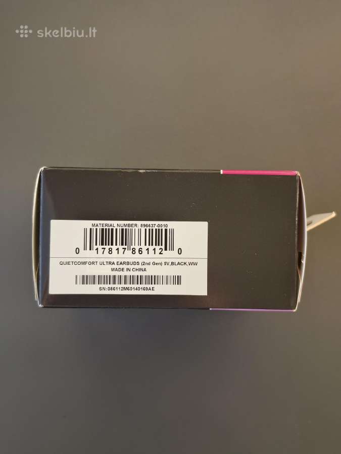 Naujos Bose Quietcomfort Ultra Earbuds 2 - nuotraukos Nr. 3