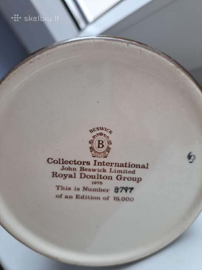 Royal Doulton vintage bokalas 1975 metų - nuotraukos Nr. 8